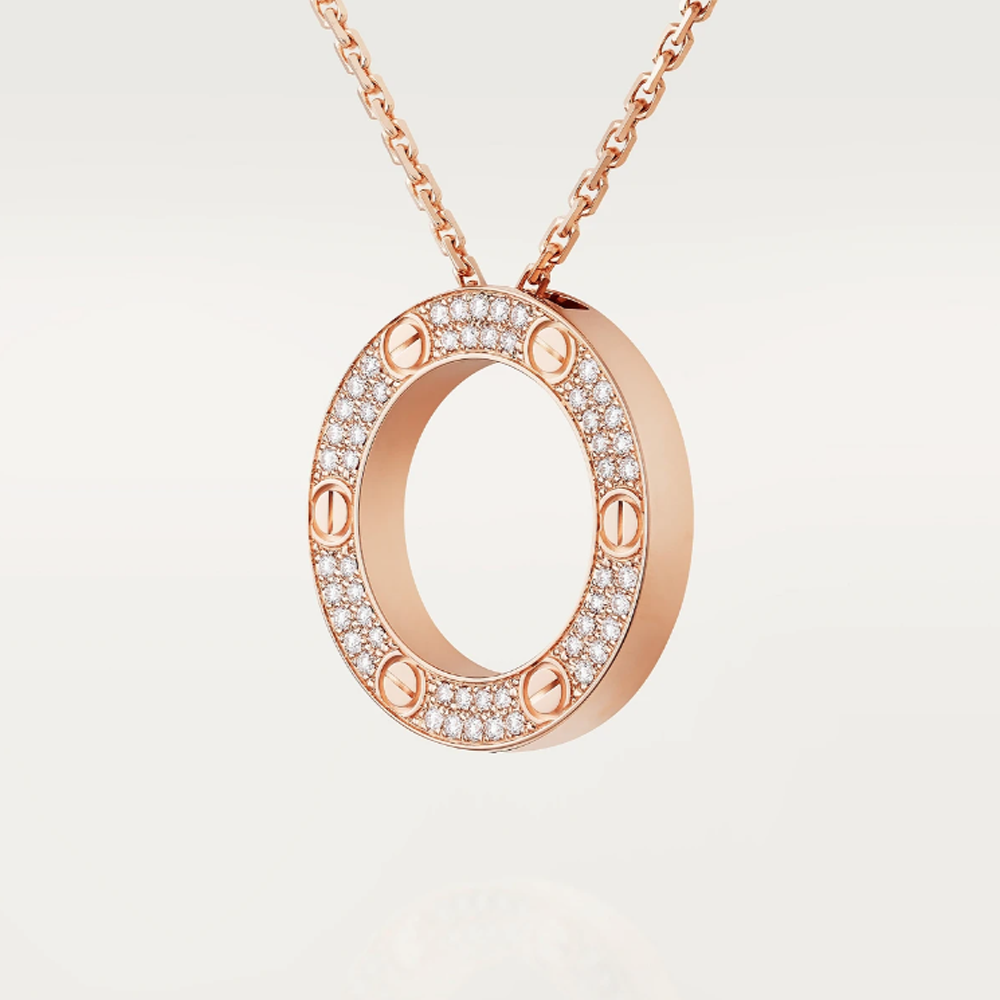 Ava Love Halskette - Diamant