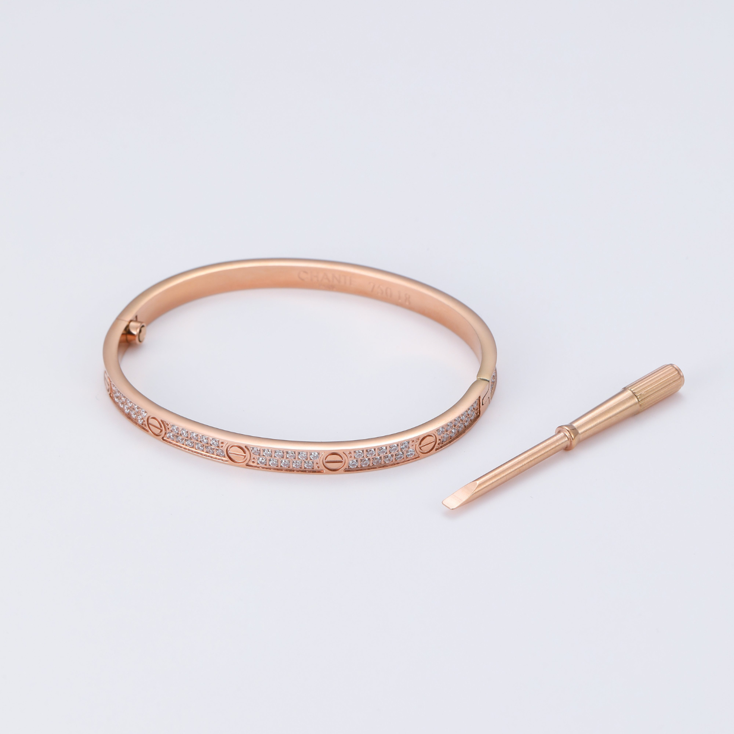 Love Diamond Armband - Dünn