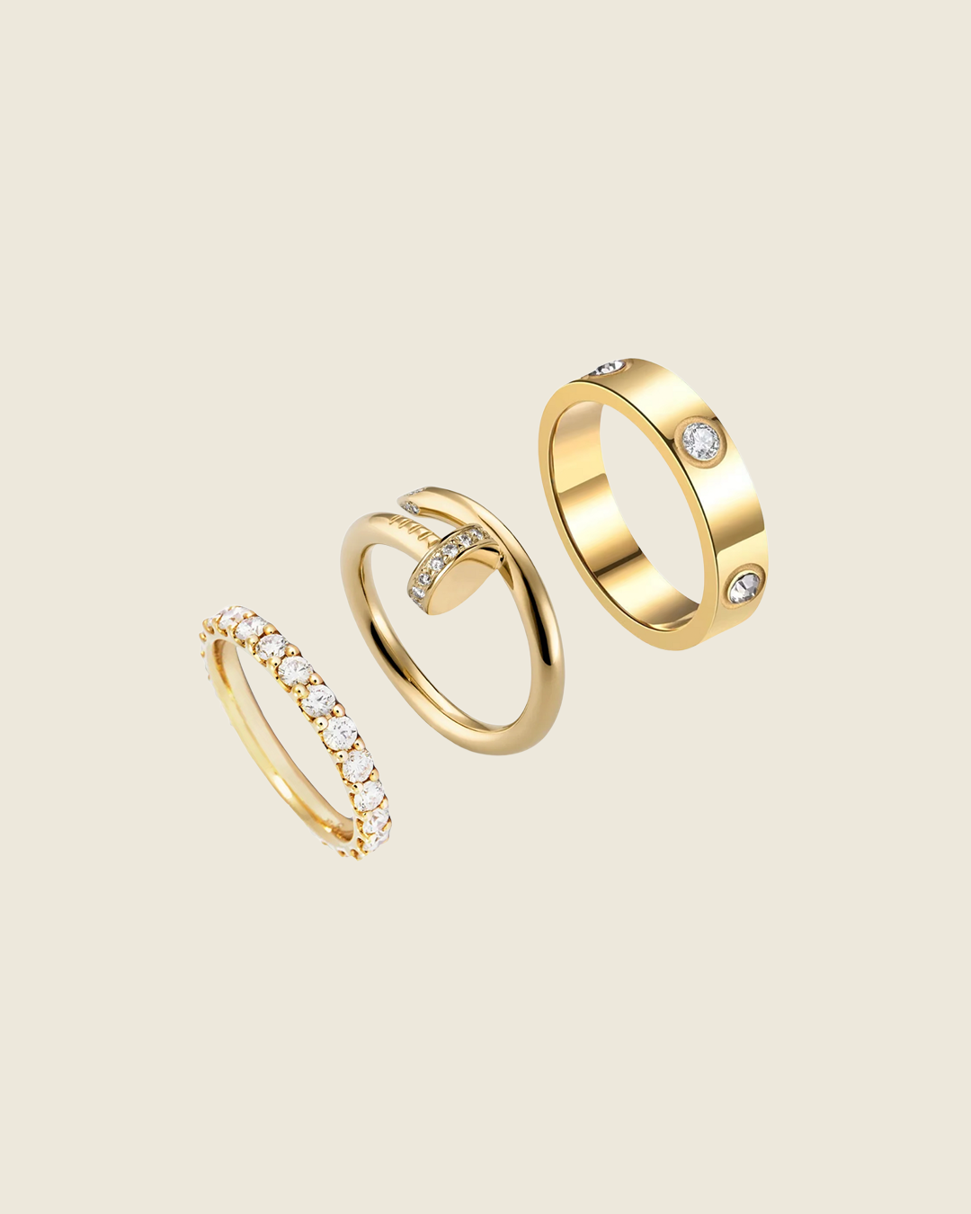Diamant Ring Set