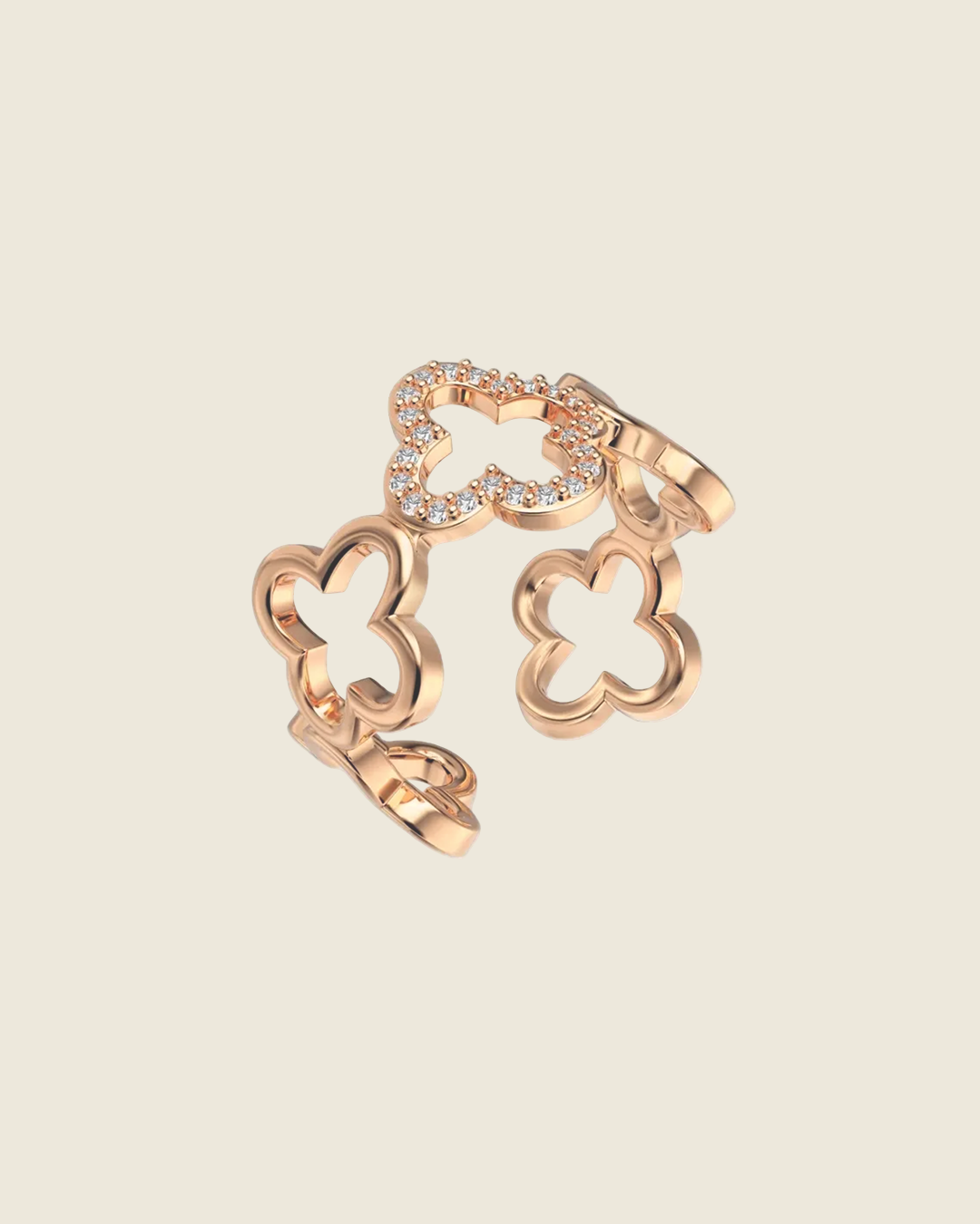 Klee Diamant Ring