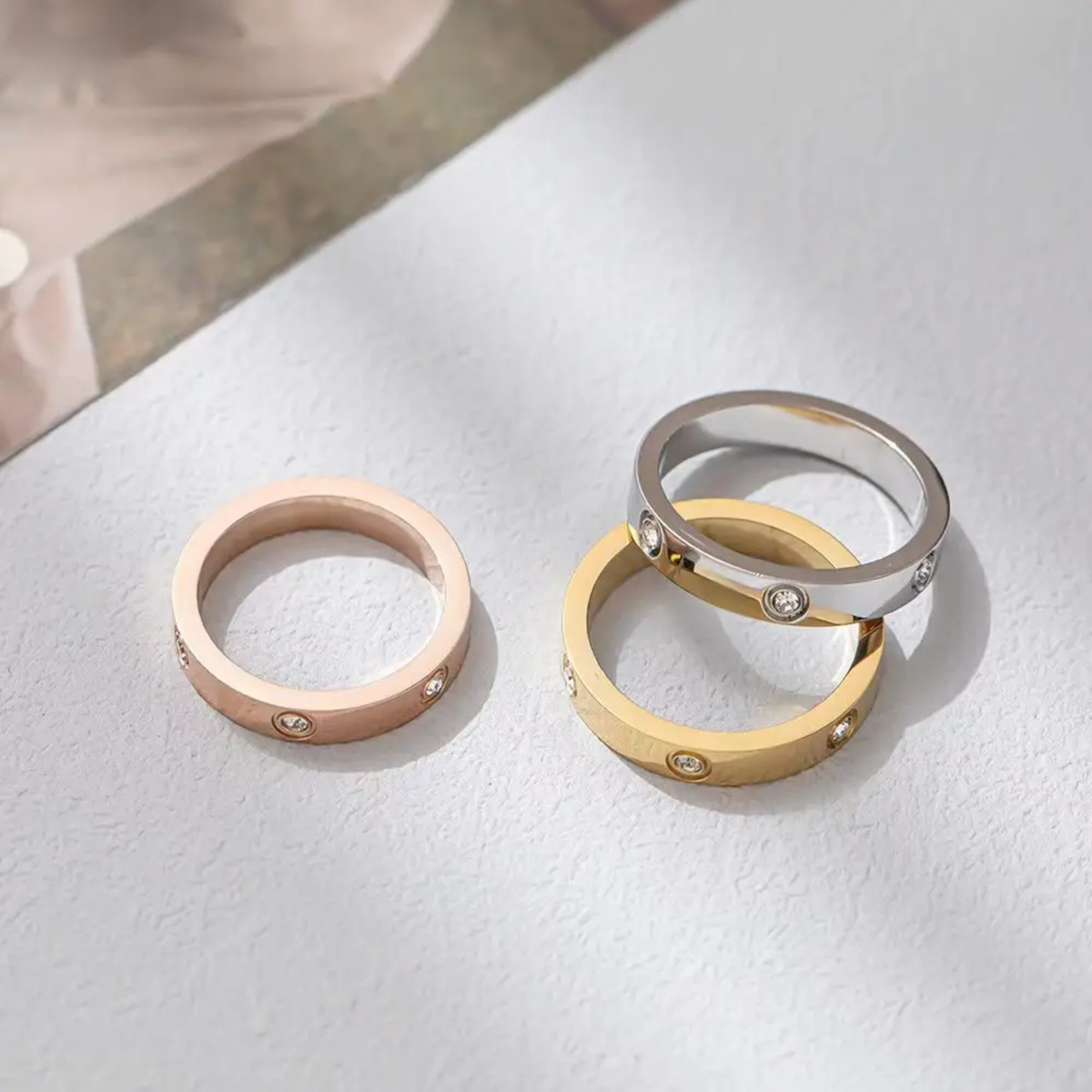 Liebes Diamant Ring